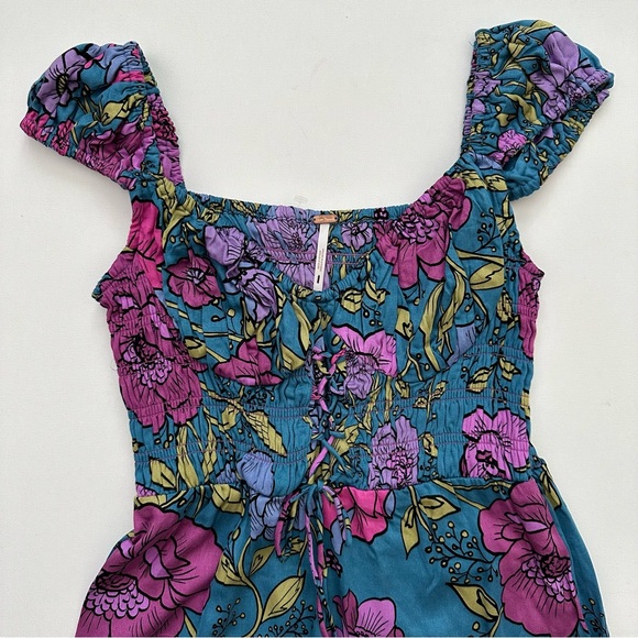 SOLD Free People Women’s Rolling Hills Wide Leg Jumpsuit Size XS - Picture 4 of 13